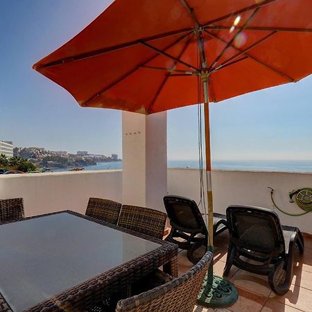082 - Stunning Sea Views Beachfront Apartment 베날마데나코스타 외부 사진